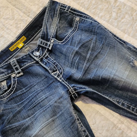 Iron horse jeans size 4 - Picture 2 of 2